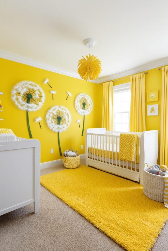 Yellow Nursery Ideas