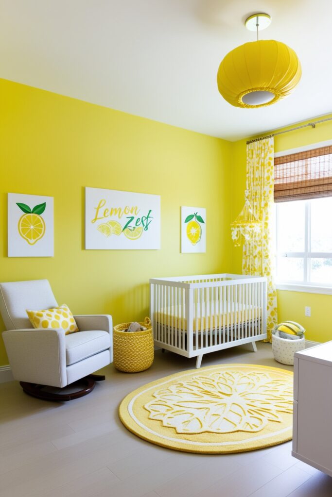 Yellow Nursery Ideas